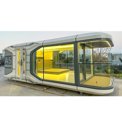 Alojamiento en el hotel 38 M2 Modelo E7 Casa cápsula solar con diseño de lujo Apple Cabin