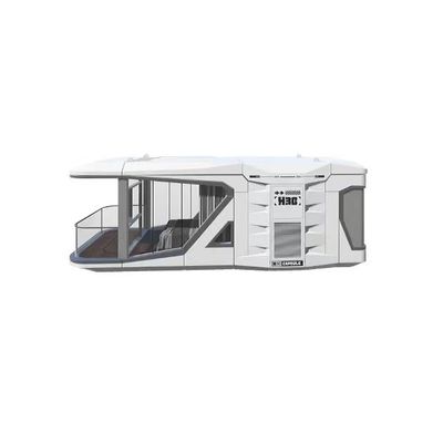 Casa cápsula espacial prefabricada de café móvil fabricada por Luxury Beach Villa en venta