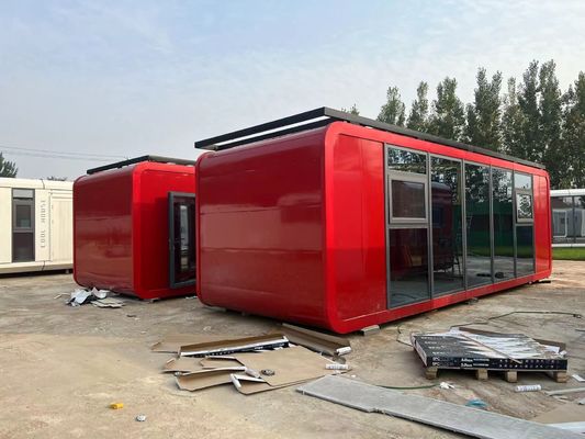Diseño Casa de contenedores Segunda planta Cabina de manzanas para casas prefabricadas en contenedores