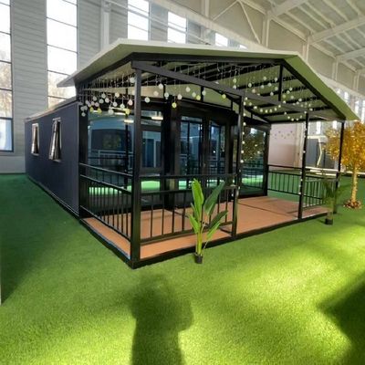 Casa de contenedores de doble ala La solución perfecta para una reubicación fácil y una vida verde