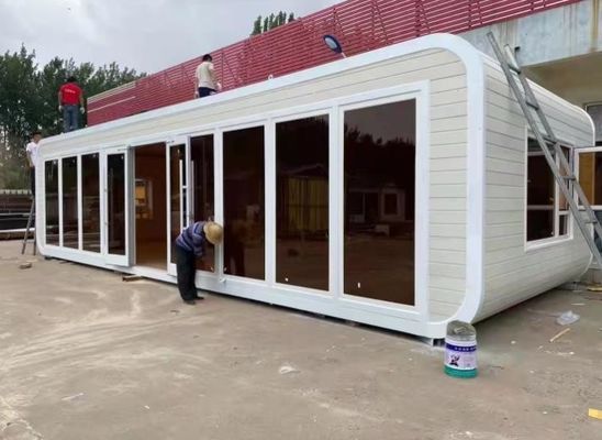 Diseño Casa de contenedores Segunda planta Cabina de manzanas para casas prefabricadas en contenedores