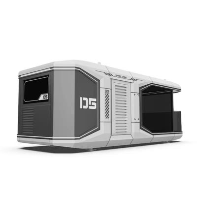 Contenedor modular de vivienda temporal Casa cápsula con diseño contemporáneo