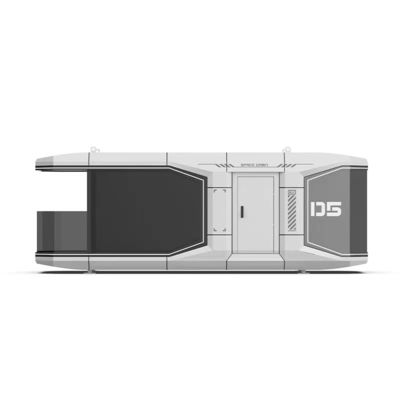 Contenedor modular de vivienda temporal Casa cápsula con diseño contemporáneo