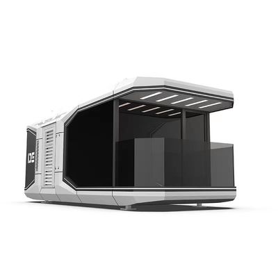 Contenedor modular de vivienda temporal Casa cápsula con diseño contemporáneo
