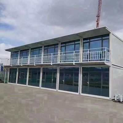 MGO Planta de tablero 20ft 40ft Prefab Contenedor plegable Casas plegables Contenedor de paquete plano