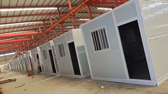 Ventaja de resistencia al viento Casa de campo estilo de diseño Casas de contenedores prefabricadas