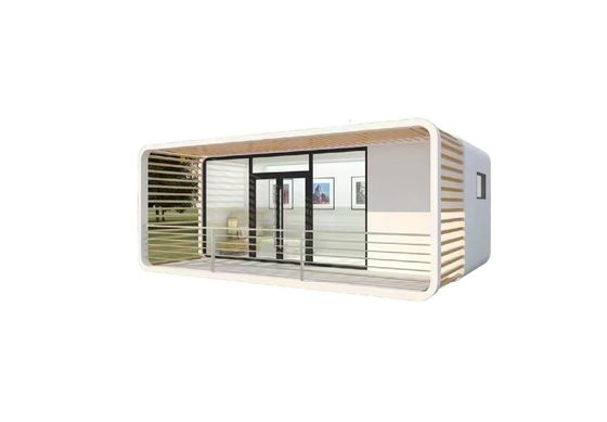 Diseño contemporáneo estilo de lujo insonorizado móvil Apple Pod Cabina Container House
