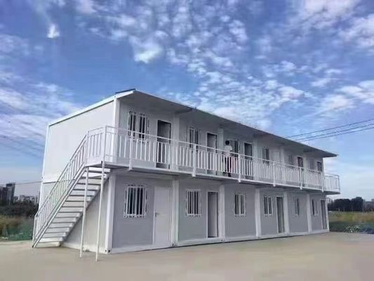 20 pies Prefabricado Casas de contenedores plegables paneles de sándwich Oficinas de diseño de paredes