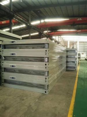 Panel de sándwich Pared tipo Z Contenedor plegable de paquetes planos Casa de contenedores Prefabricada Casa de campo