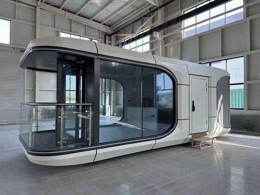 Experimenta el lujo en una casa cápsula con una vista más amplia Panel Sandwich de lana de roca