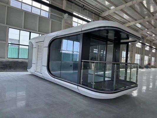 Experimenta el lujo en una casa cápsula con una vista más amplia Panel Sandwich de lana de roca
