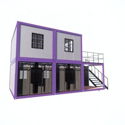 18 metros cuadrados de casas móviles rápidamente y fácilmente ensambladas con 5950 mm de longitud