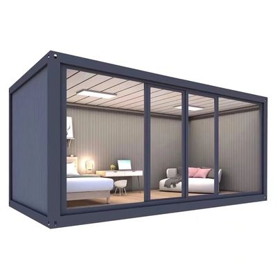 Sala de contenedores de montaje rápido contemporáneo Casa prefabricada ventajosa con diseño moderno