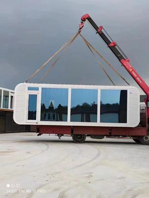 Casa prefabricada de diseño modular al aire libre personalizada para Apple Cottage Soluciones de oficina