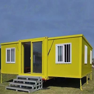 3 dormitorios lujoso contenedor plegable de expansión casa casa 20ft x 40ft MGO piso de tablero