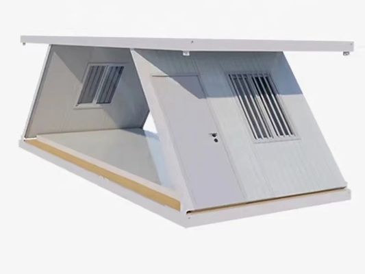 Q235/Q345 Casa de contenedores plegable de acero ligero para construcción rápida