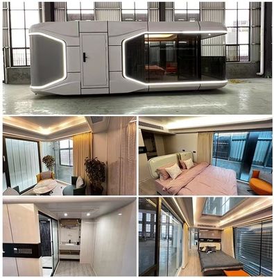 Casa cápsula La mezcla definitiva de lujo y funcionalidad para las casas prefabricadas modernas