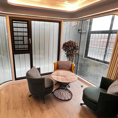Casa cápsula La mezcla definitiva de lujo y funcionalidad para las casas prefabricadas modernas