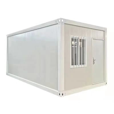 Contenedor de casa prefabricada con montaje rápido y estructura de marco de acero ligero Q235/Q345