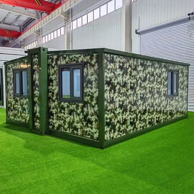 20 pies prefabricado casa plegable portátil para oficinas y hogares EPS panel de sandwich techo