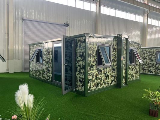 20 pies prefabricado casa plegable portátil para oficinas y hogares EPS panel de sandwich techo