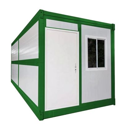 Casas de contenedores plegables de ventana de aluminio tipo Z para aplicaciones versátiles