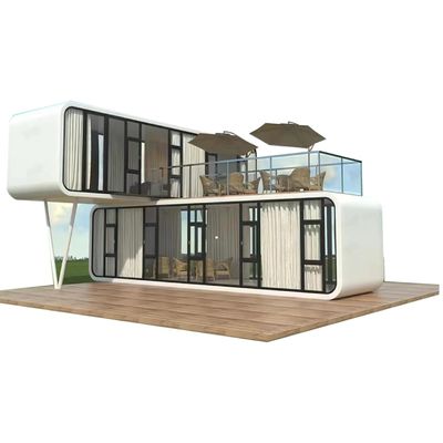 Casa Modular Prefabricada Contemporánea Suministro Cabina de manzanas móvil con fácil instalación