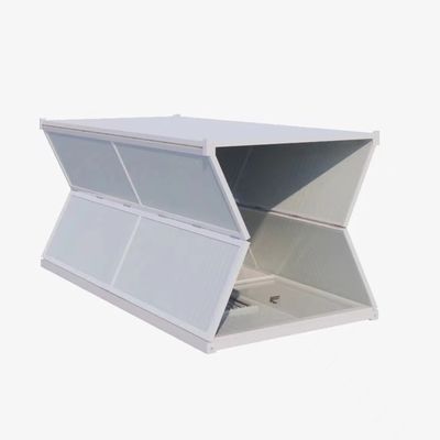 Habitación de contenedores plegables con piso de tablero de PVC