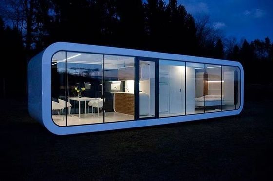 Modulares Prefabricadas Casitas pequeñas Contenedor Oficina Apple portable Casa Pod Apple móvil Cabina