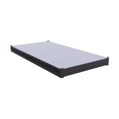 Casa plegable de contenedores móviles modulares de 5950 mm de longitud y suelo de tablero de fibra de cemento