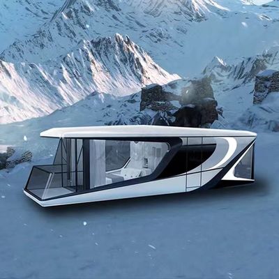 Casa móvil portátil personalizable Contenedor expandible con piso de tablero MGO