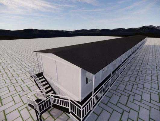 Casa modular prefabricada con ventaja a prueba de viento