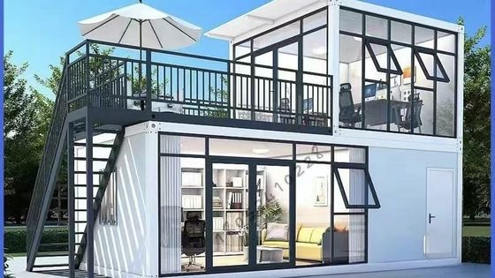 Contenedor plegable Casa Contenedor prefabricado Oficina Casa estilo de diseño Casa de campo