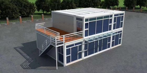 Contenedor plegable Casa Contenedor prefabricado Oficina Casa estilo de diseño Casa de campo