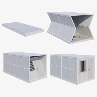 Casa de contenedores plegable prefabricada contemporánea para el hogar Oficina Tienda de almacenamiento Hotel