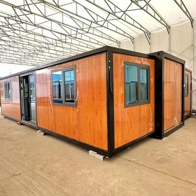 Casas de contenedores plegables de diseño moderno y prefabricadas para uso temporal