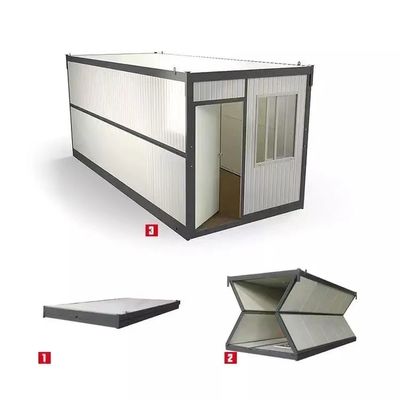 Diseño de casas de contenedores plegables de oficina contemporánea para casas prefabricadas