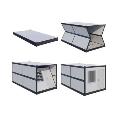 Diseño de casas de contenedores plegables de oficina contemporánea para casas prefabricadas