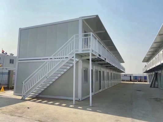 Diseño de casas de contenedores plegables de oficina contemporánea para casas prefabricadas