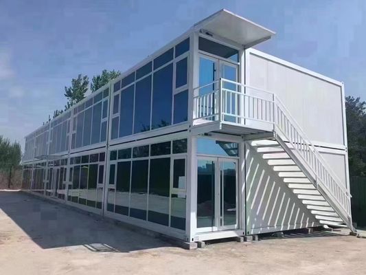 Diseño de casas de contenedores plegables de oficina contemporánea para casas prefabricadas
