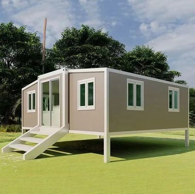 20 pies 40 pies 3 dormitorios lujoso plegable contenedor de expansión casa estilo lujoso