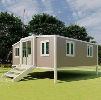 20 pies 40 pies 3 dormitorios lujoso plegable contenedor de expansión casa estilo lujoso