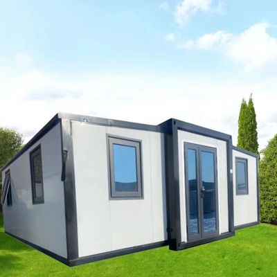 Estilo de diseño moderno Sala de contenedores plegable de doble ala de expansión
