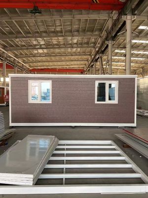 Cabina plegable de doble ala de diseño moderno de 20 pies 40 pies para exteriores y personalización