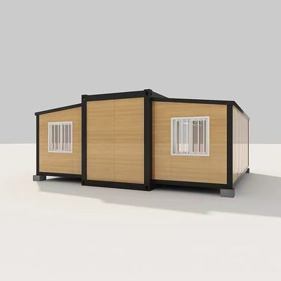Casa de contenedores portátil plegable prefabricada de 20 pies para oficinas y hogares estilo lujoso
