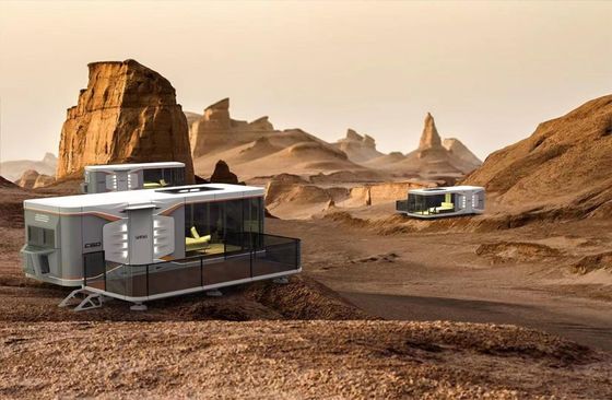 Hotel Space Capsule Casa de contenedores prefabricada de diseño moderno con soporte técnico en línea